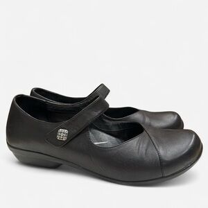 Dansko Black Mary Jane Flats
